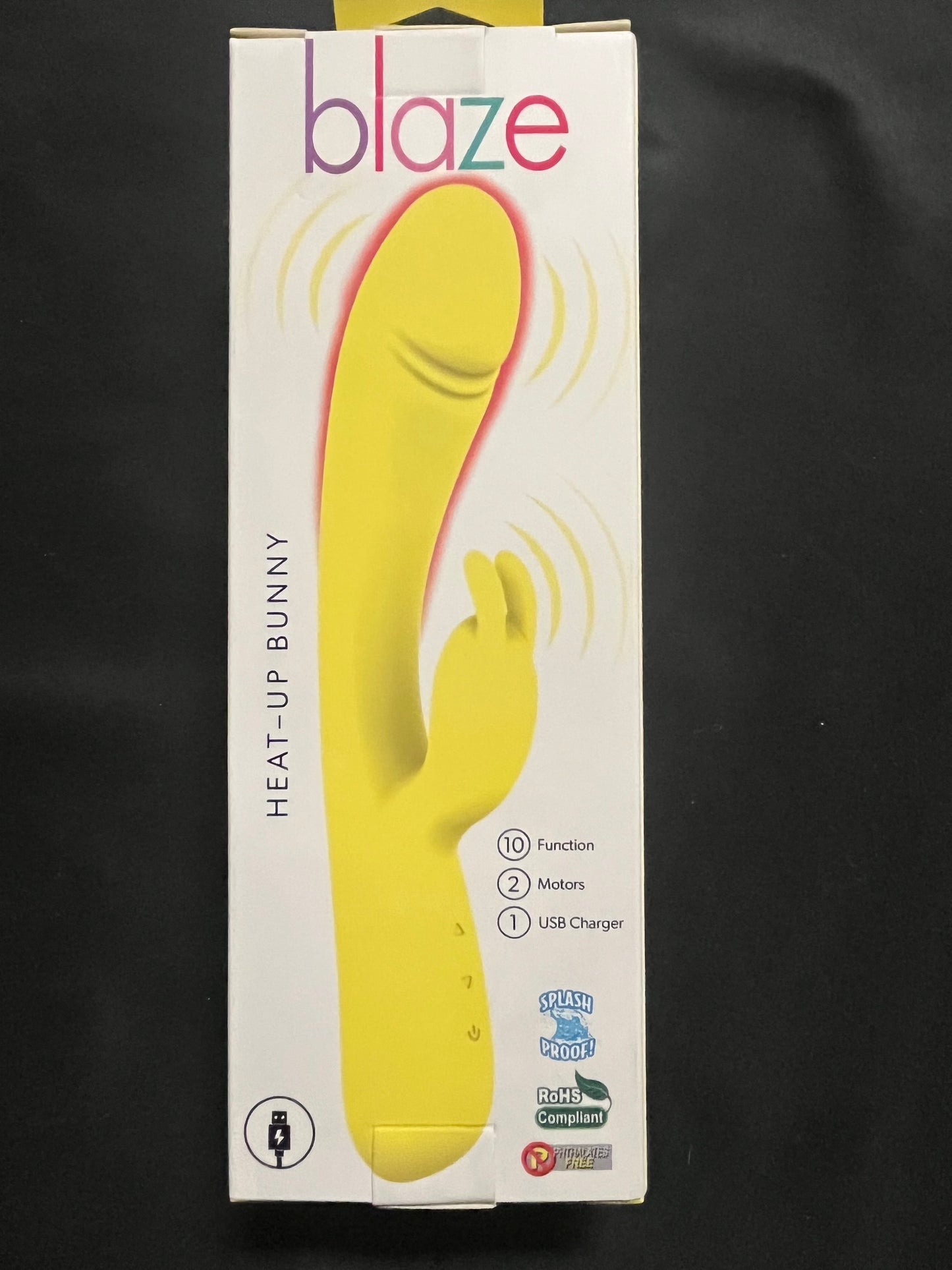 NassToys Blaze Heat-Up Bunny Rabbit Vibe
