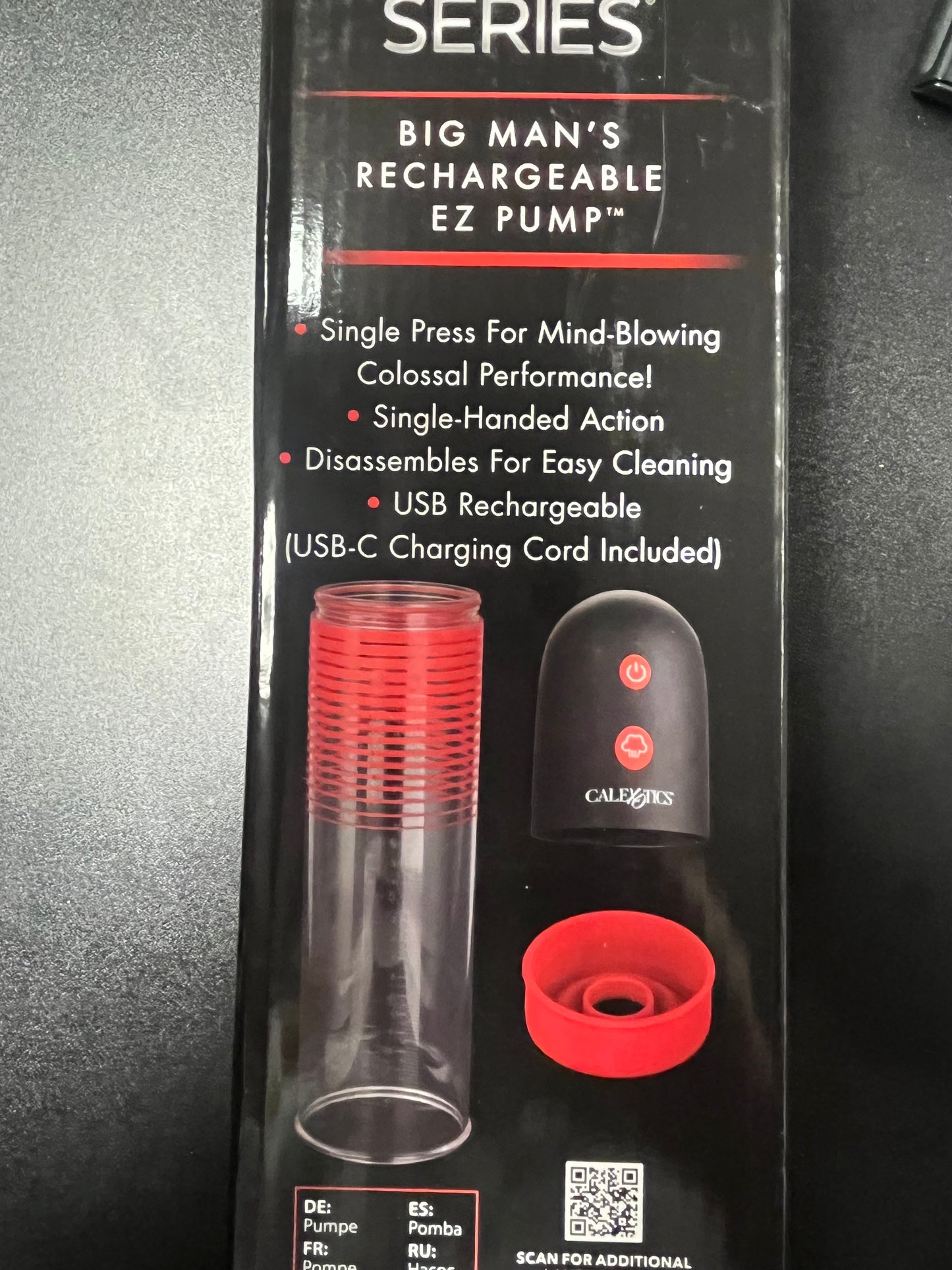CalExotics Optimum Big Man's Rechargeable EZ Pump