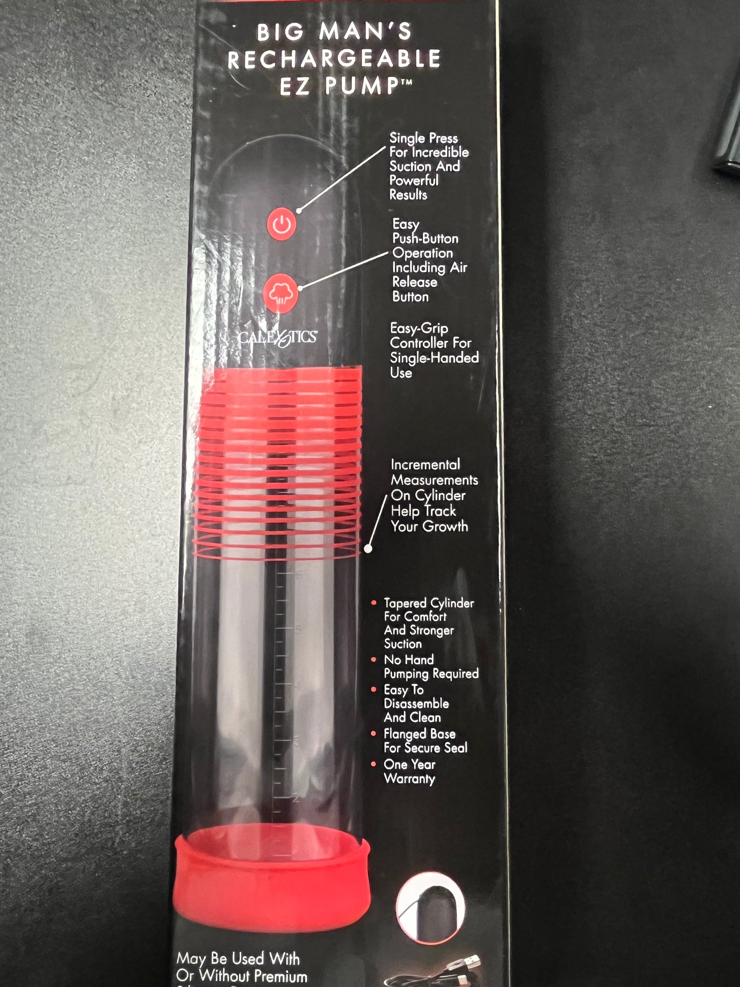 CalExotics Optimum Big Man's Rechargeable EZ Pump
