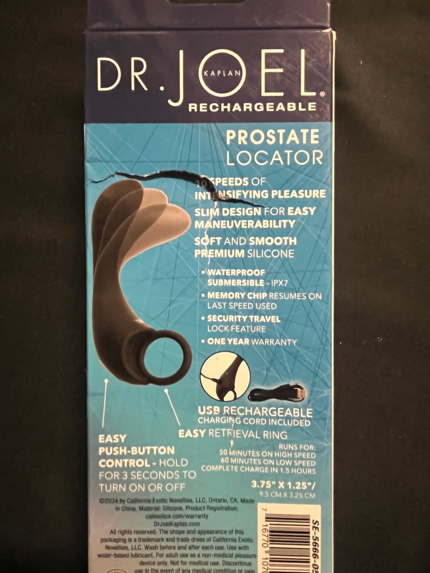 CalExotics Dr.Joel Kaplan Prostate Locator Vibe