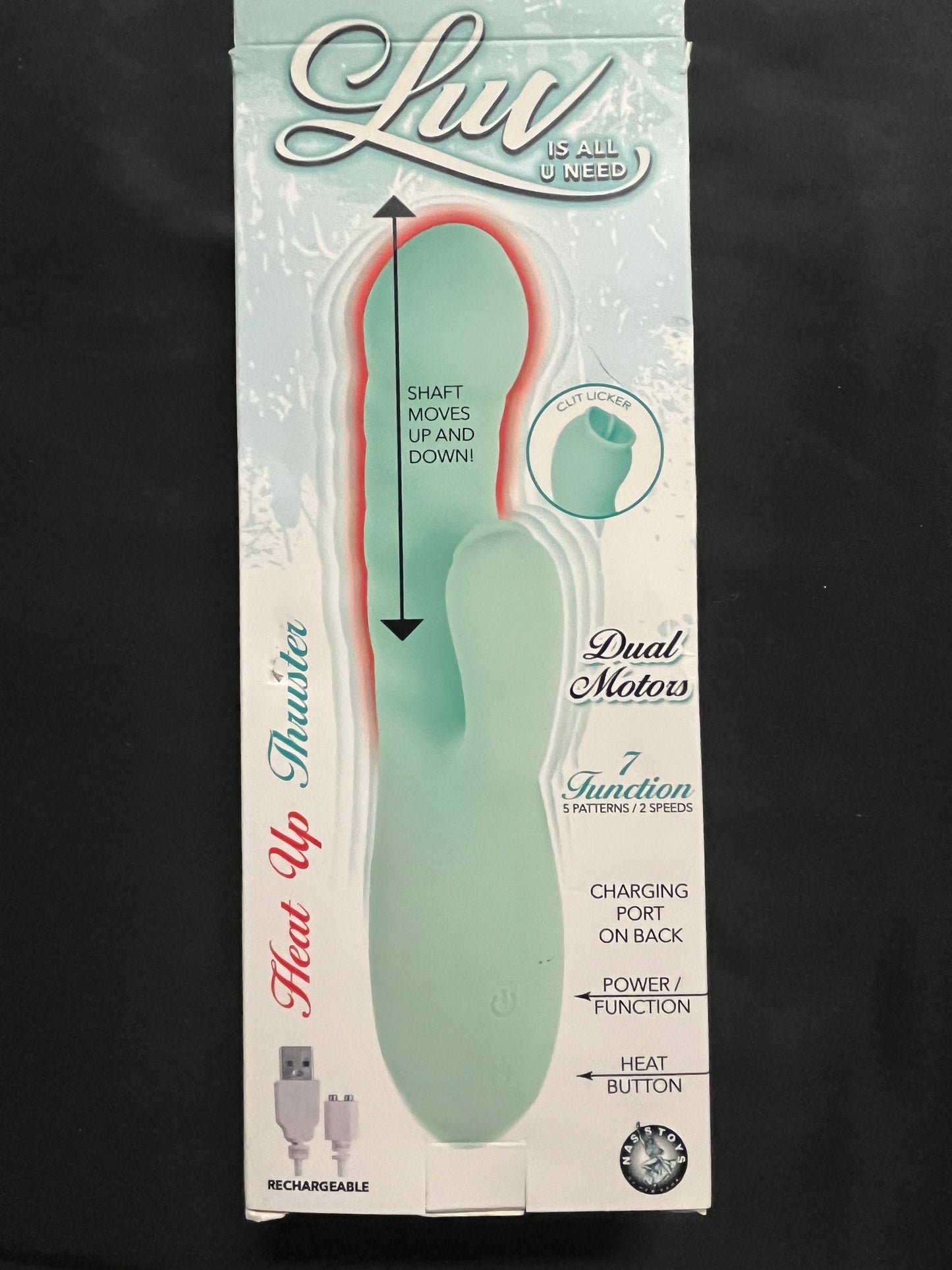 NassToys Luv Heat Up Thruster Rabbit