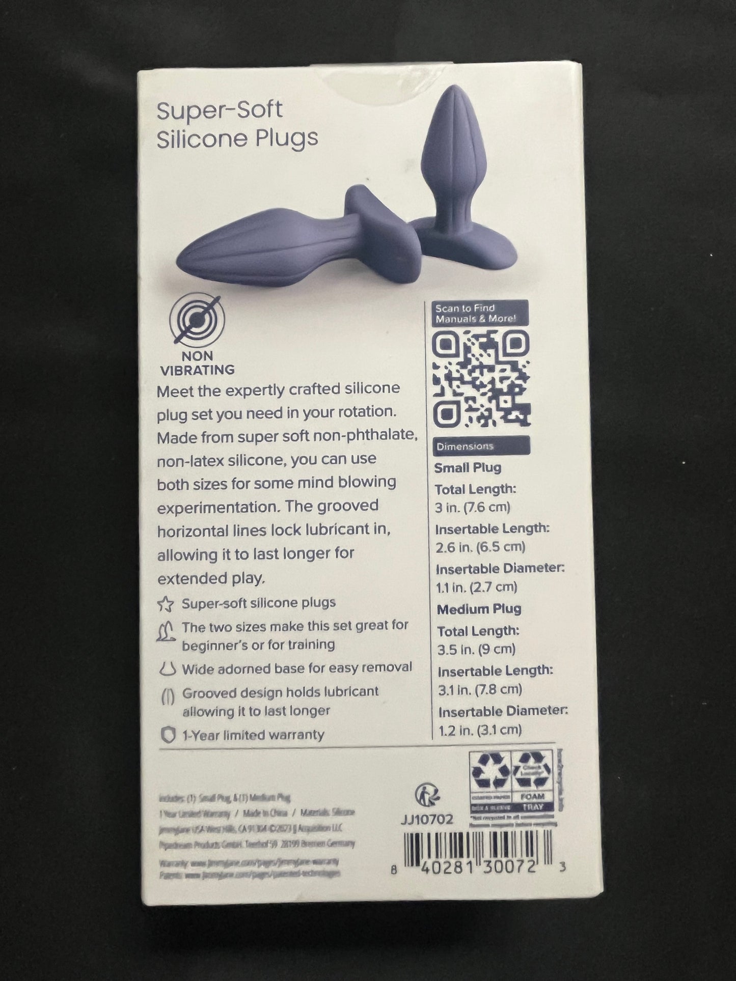 JimmyJane Ersa Plug Set
