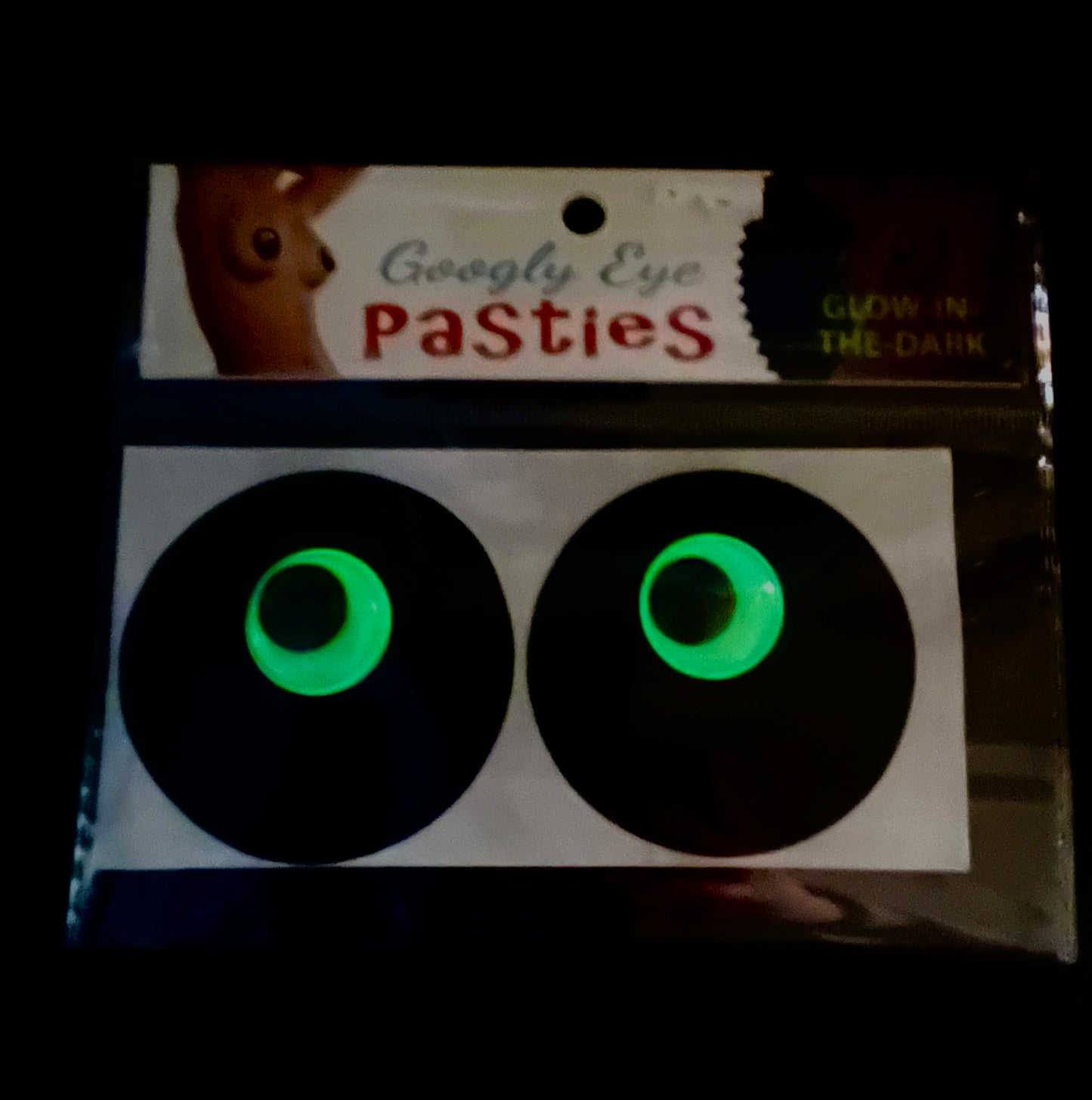 Googly Eye Glow-In-The-Dark Pasties