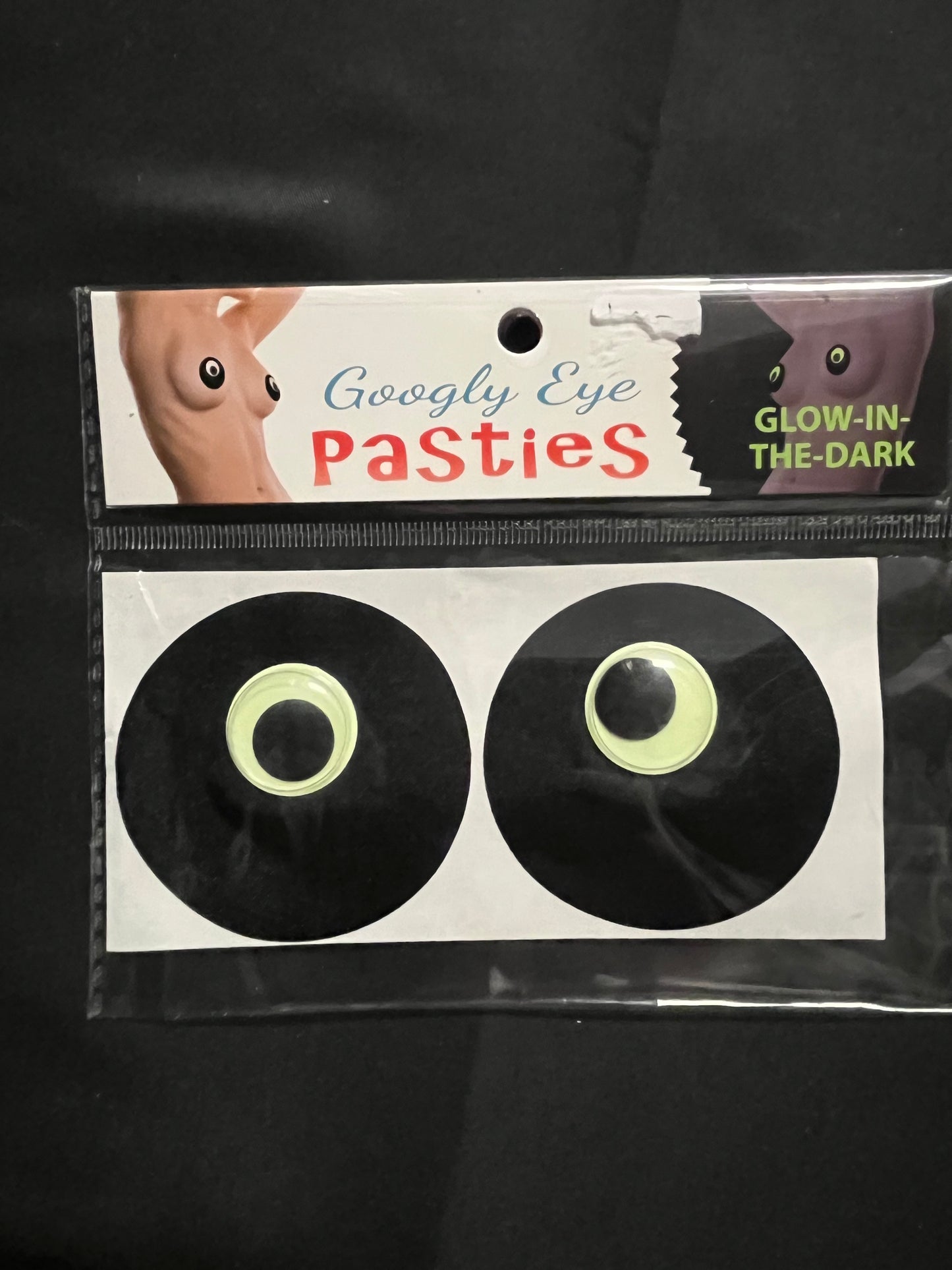 Googly Eye Glow-In-The-Dark Pasties