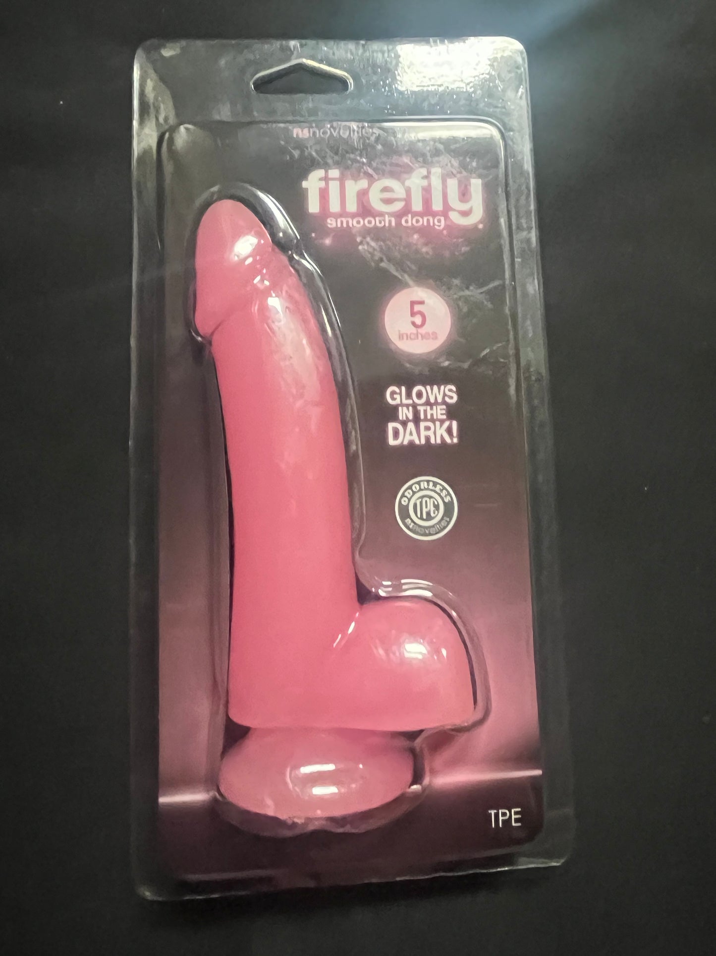 NS Novelties Firefly Smooth Glow In The Dark 5 Inch Dildo