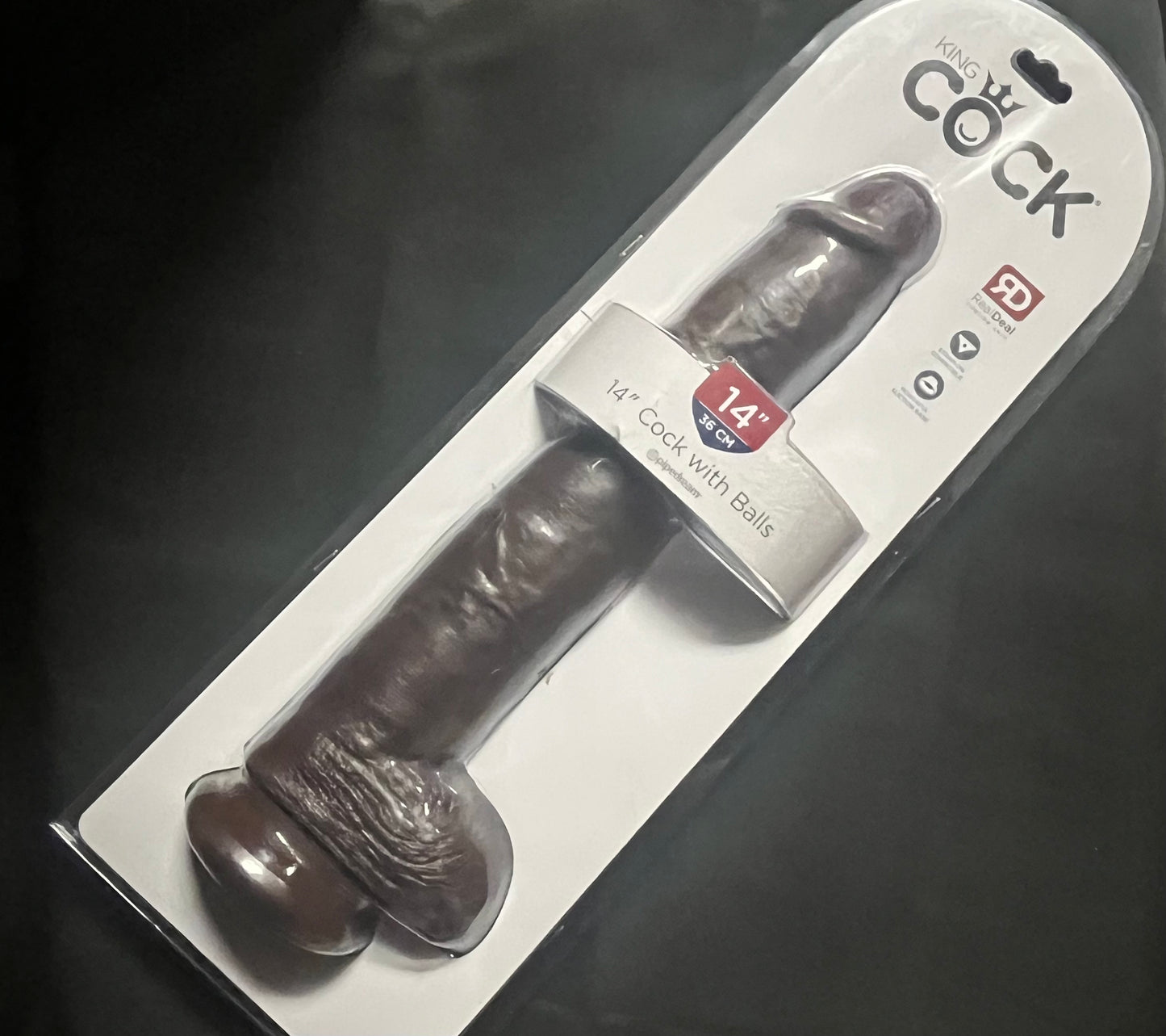 King Cock 14 Inch Cock with Balls