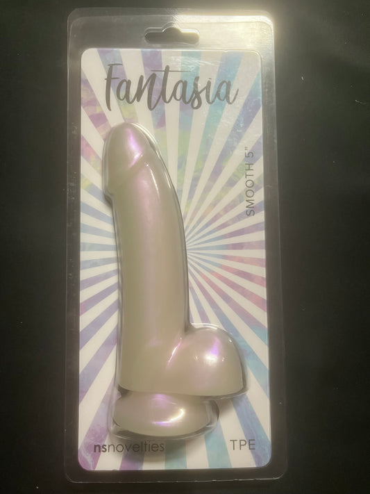 NS Novelties Fantasia Smooth 5" with Suction Cup Base