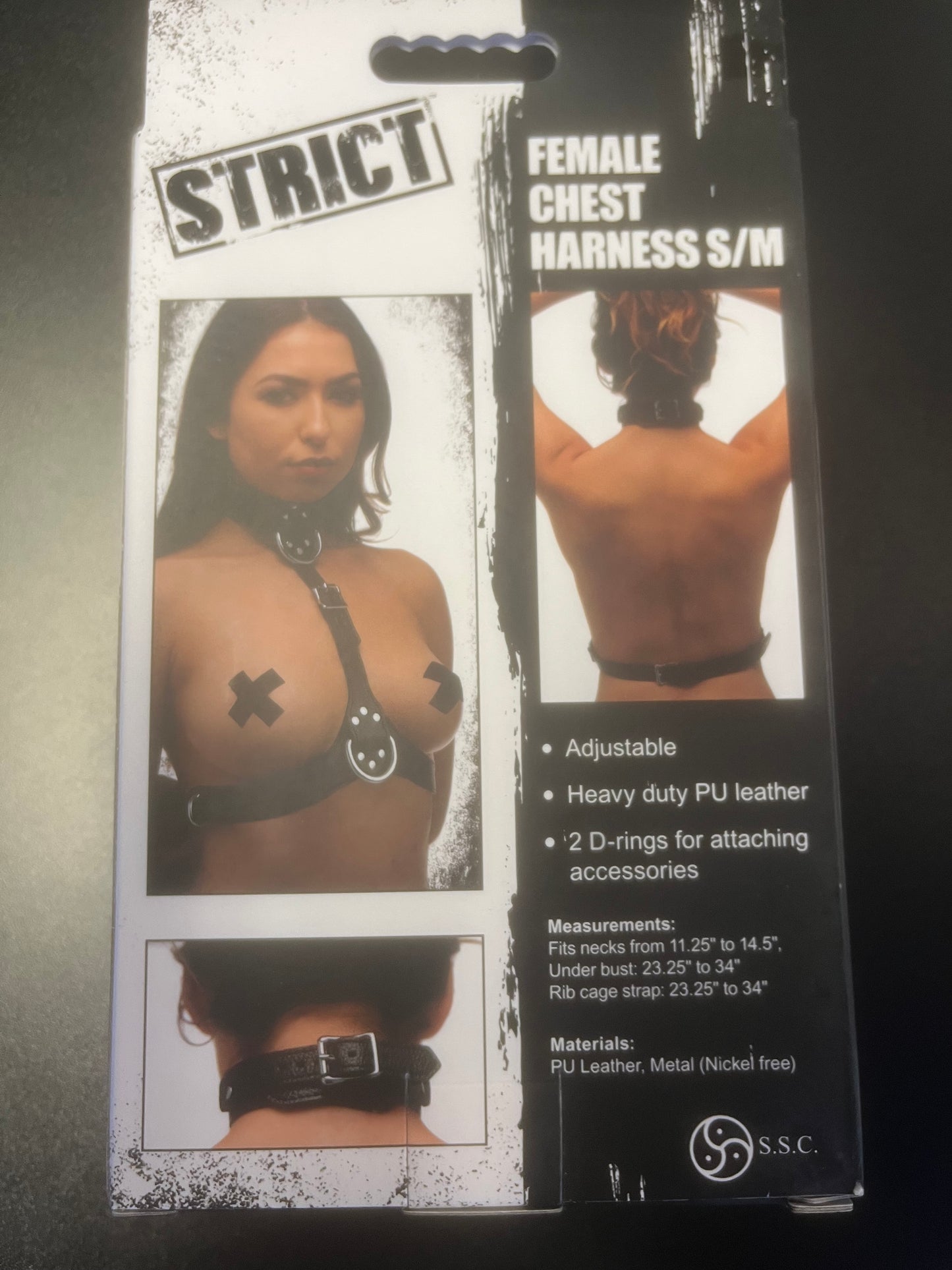 Strict Chest Harness Fem Design