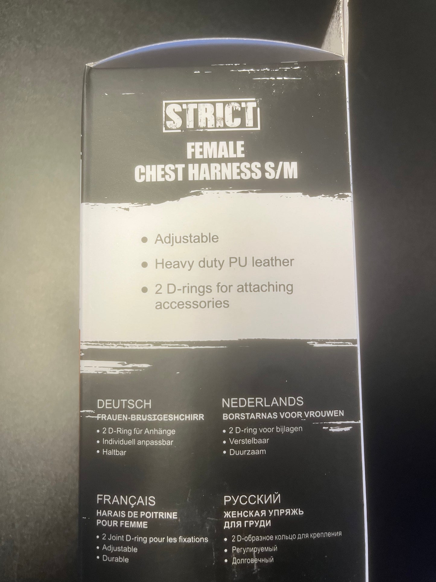 Strict Chest Harness Fem Design