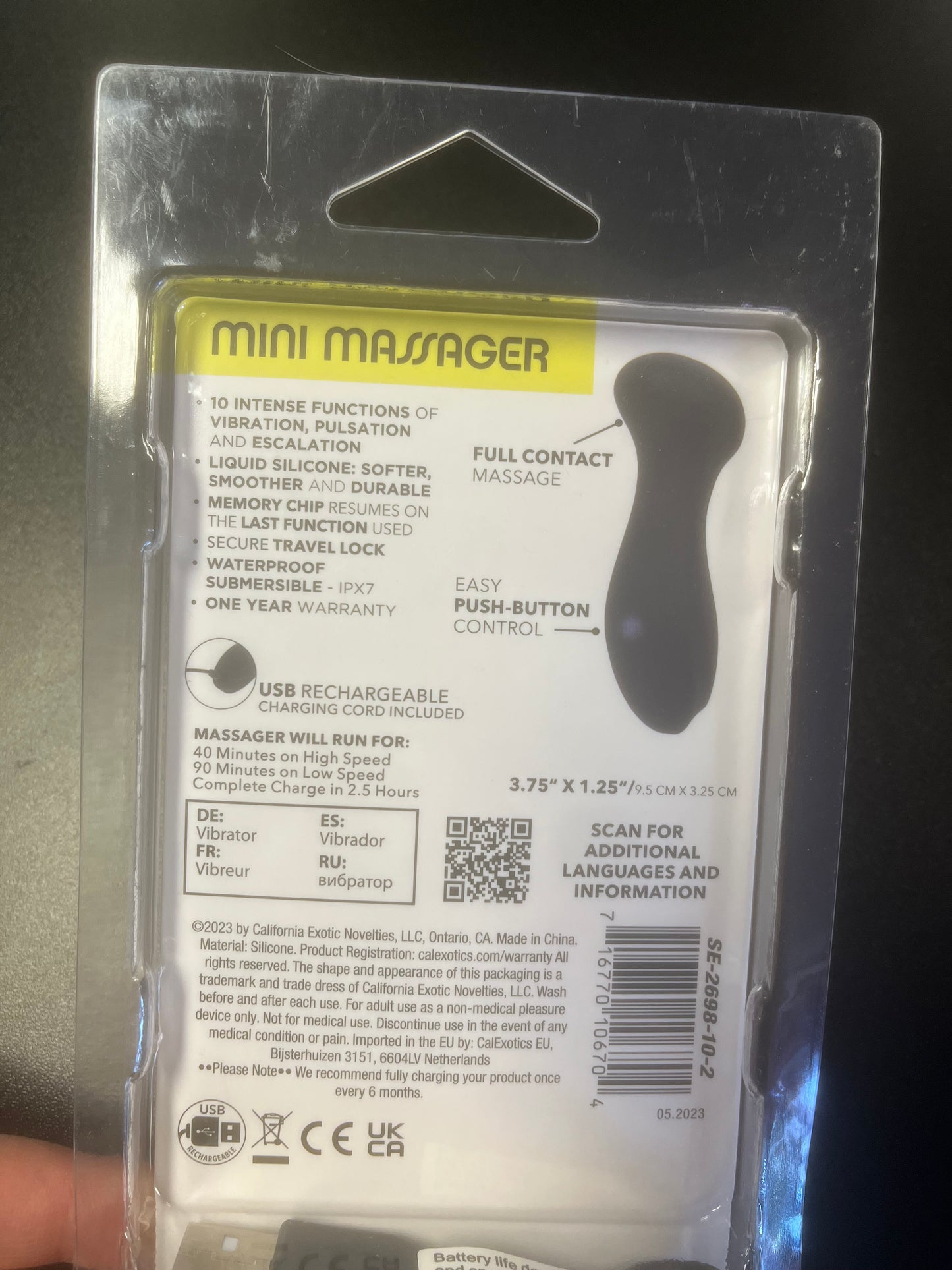 CalExotics Boundless Mini Massager