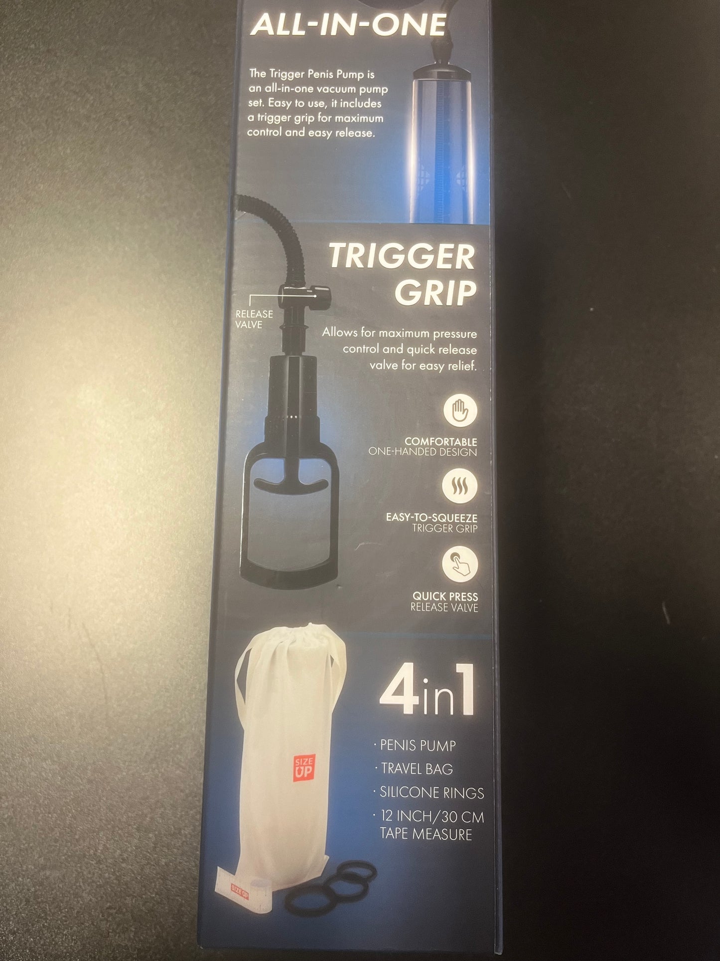 Size Up Trigger Penis Pump