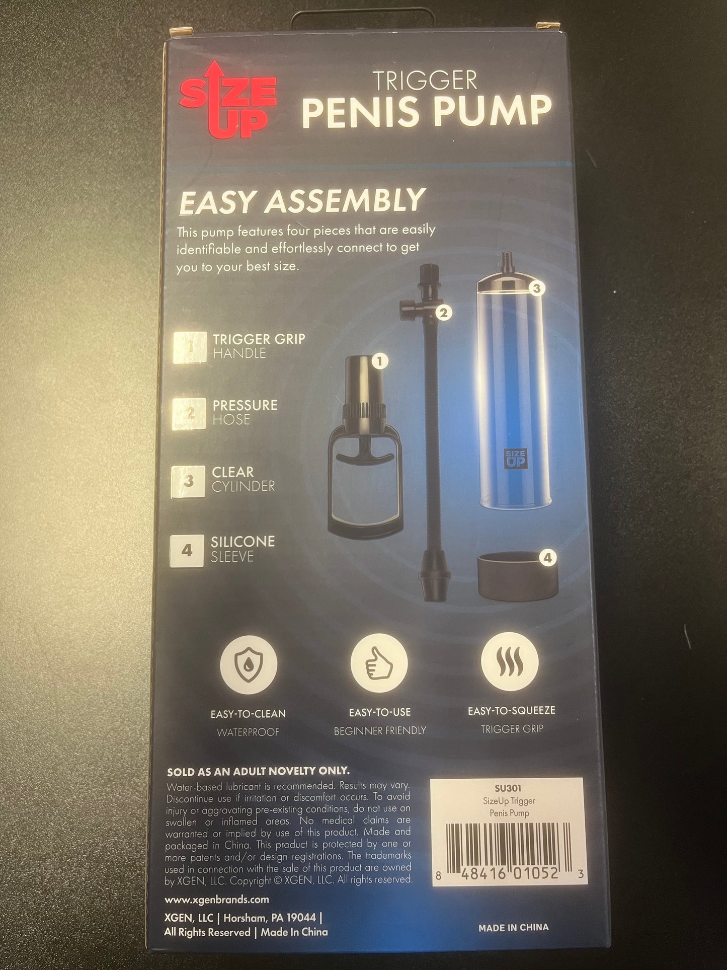 Size Up Trigger Penis Pump
