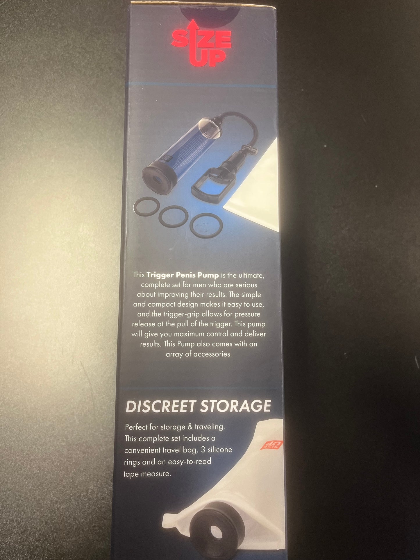 Size Up Trigger Penis Pump