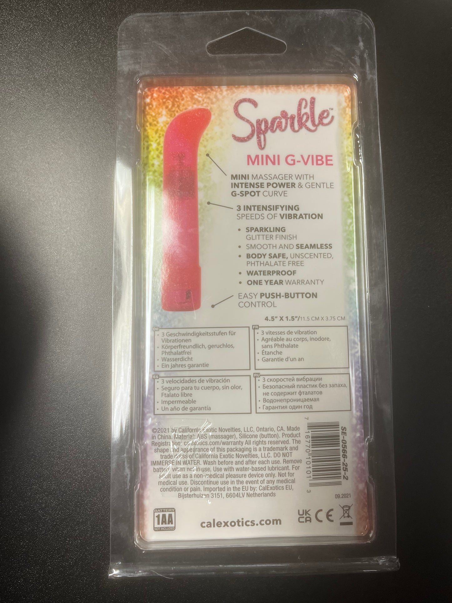 CalExotics Sparkle Mini G-Vibe