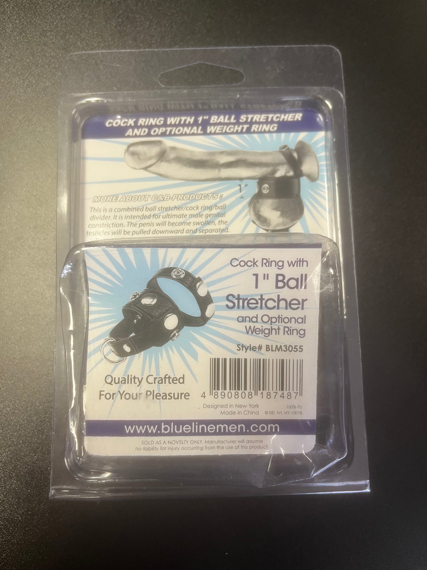Blue Line C&B Gear 1" Ball Stretcher and Optional Weight Ring
