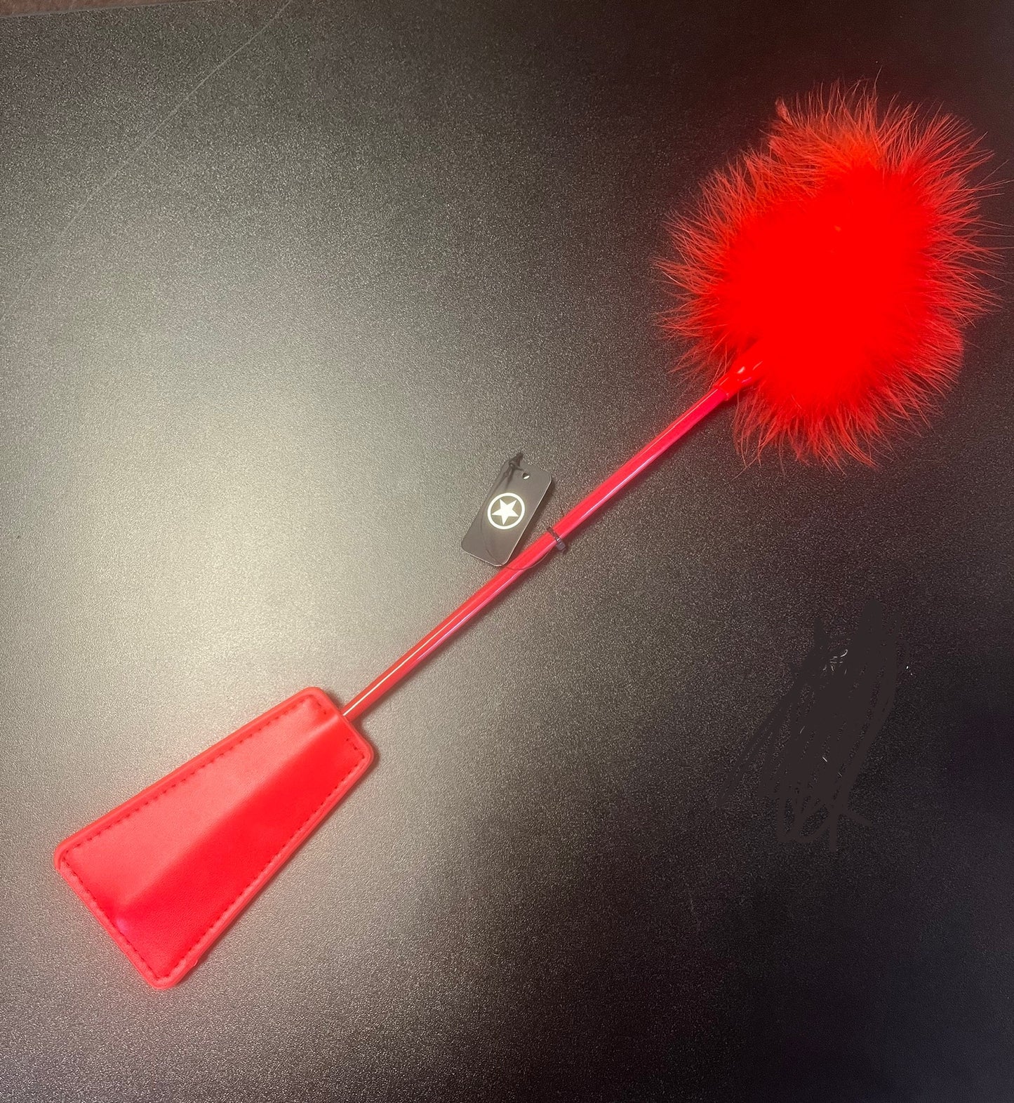 Ouch! Red Crop and Feather End