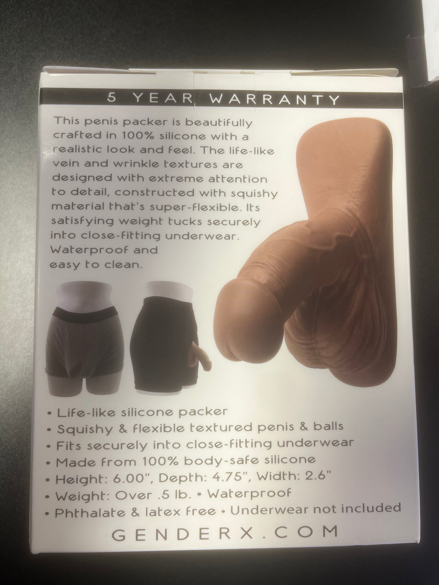Gender X 4" Silicone Packer