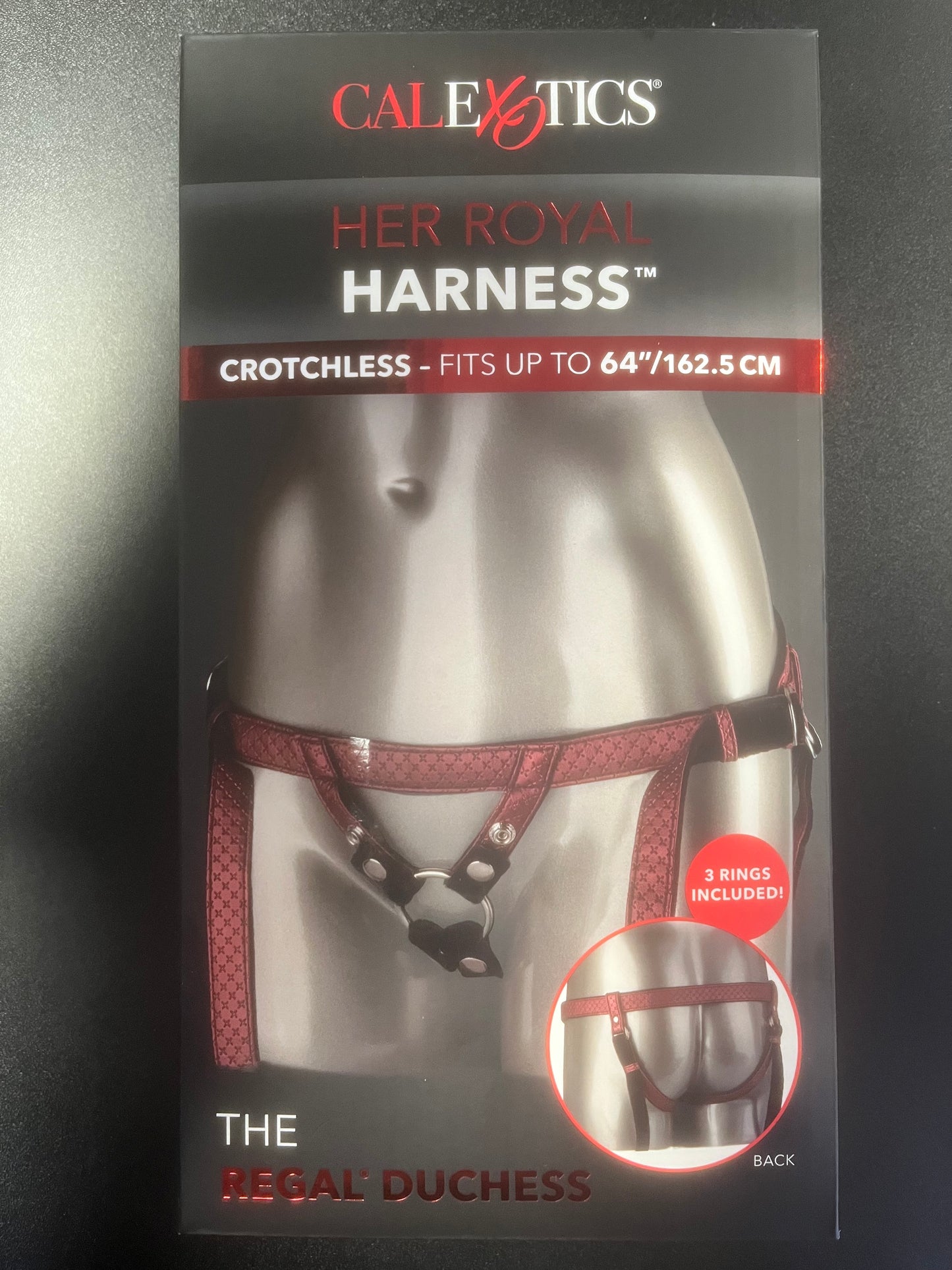 CalExotics Her Royal Harness The Regal Duchess Strap Harness