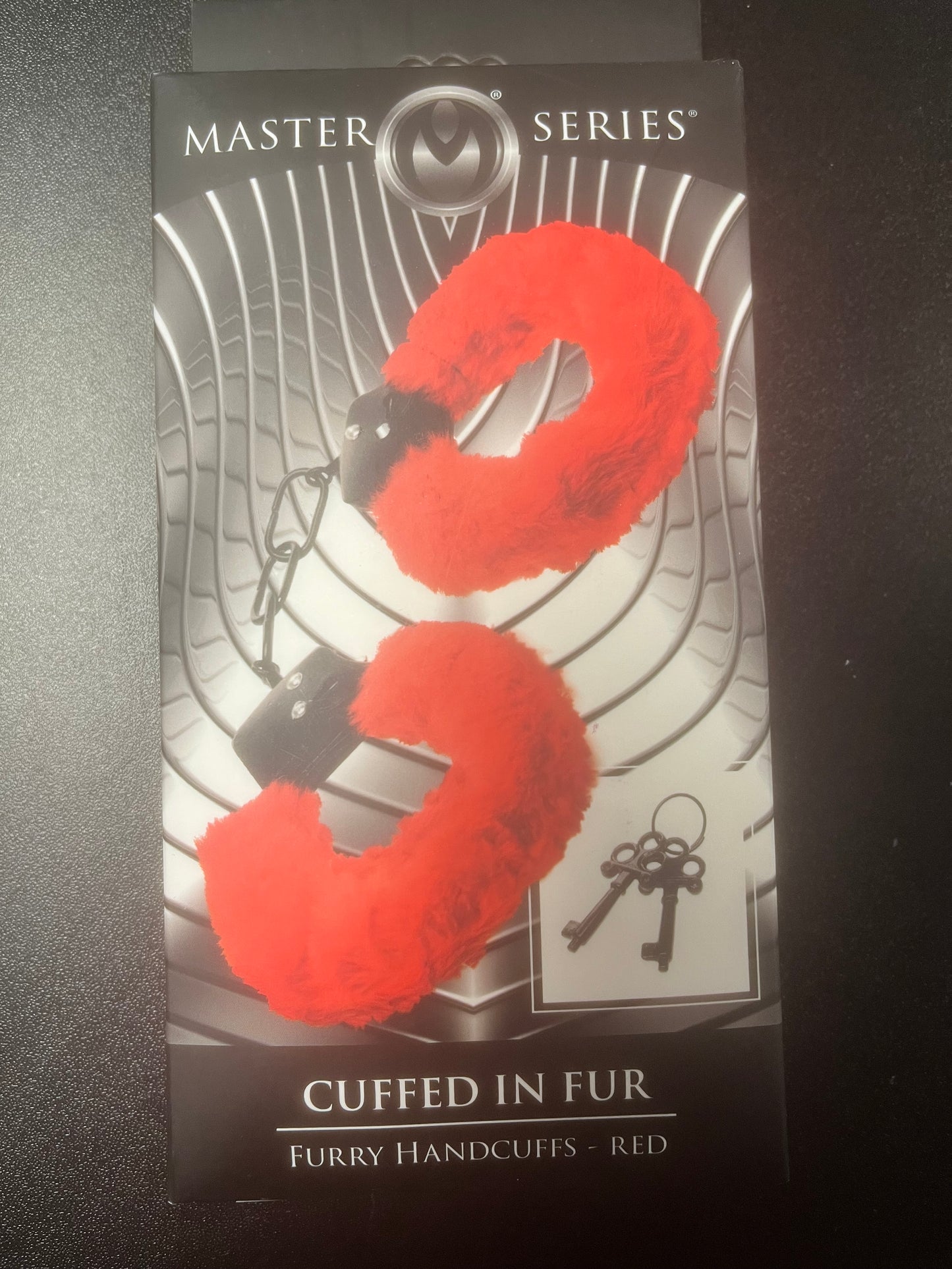 Master Series Cuffed in Fur Wrist Furry Handcuffs
