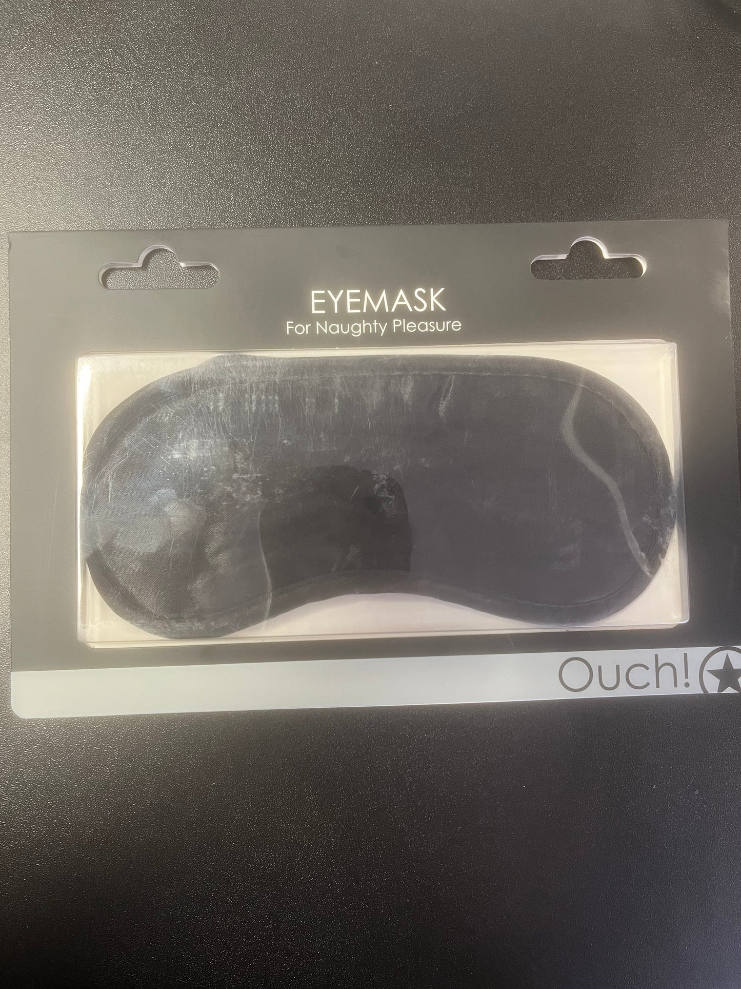 Ouch! Satin Eye Mask
