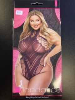 Lapdance Bling Bling Fishnet Bodysuit