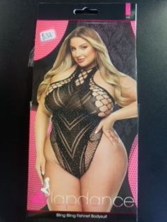 Lapdance Bling Bling Fishnet Bodysuit