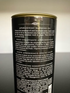 Aphrodisiac Warming Oil Coconut Thrills 3.5oz/100mL