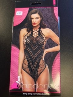Lapdance Bling Bling Fishnet Bodysuit