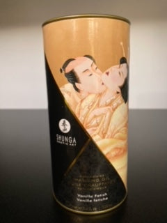 Aphrodisiac Warming Oil 3.5oz/100ml in Vanilla Fetish