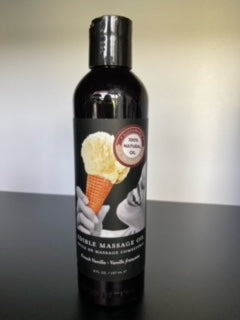 Edible Massage Oil 8 FL OZ.