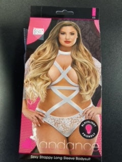 Lapdance Sexy Strappy Long Sleeve Bodysuit