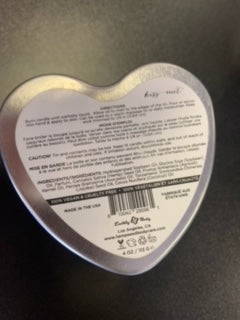 Hemp Seed 3-in-1 Massage Candle -Heart Shaped Tin