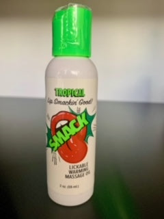 Smack Lickable Warming Massage Oil 2 FL Oz