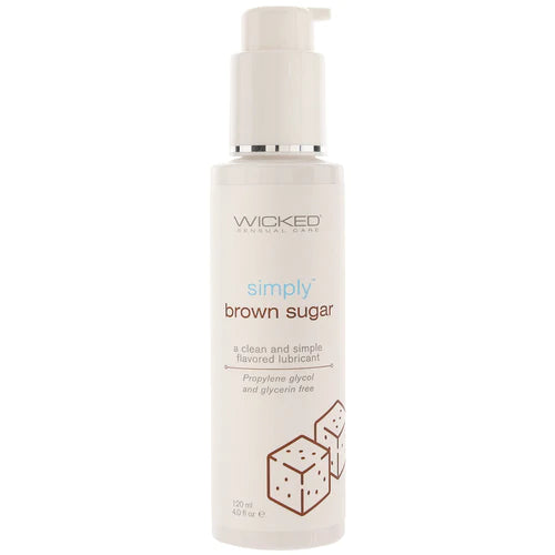 Wicked Simply Brown Sugar Flavored Lube Water-Based