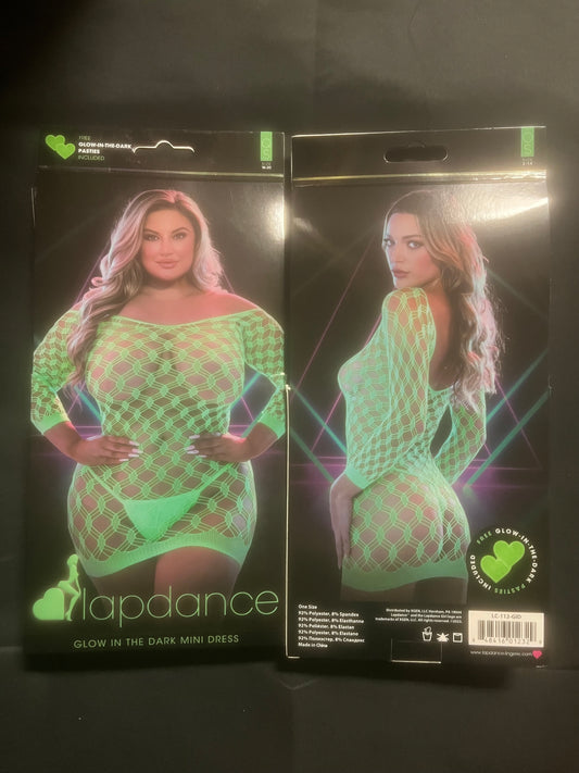 Lapdance GLOW Mini Dress LC-112