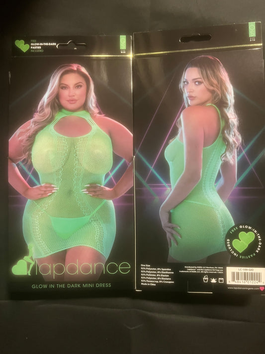 Lapdance GLOW Mini Dress LC-109
