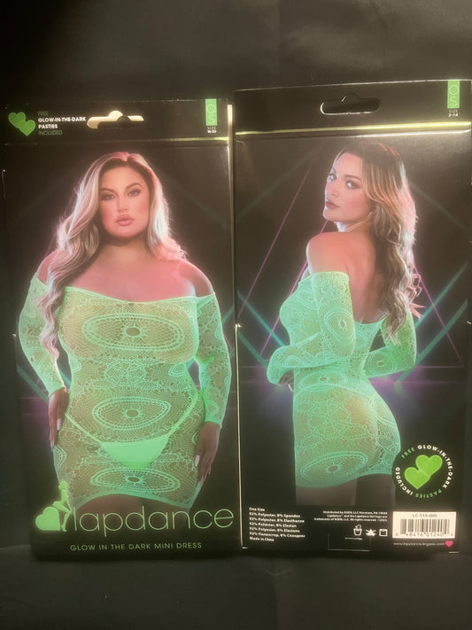 Lapdance GLOW Mini Dress LC-115