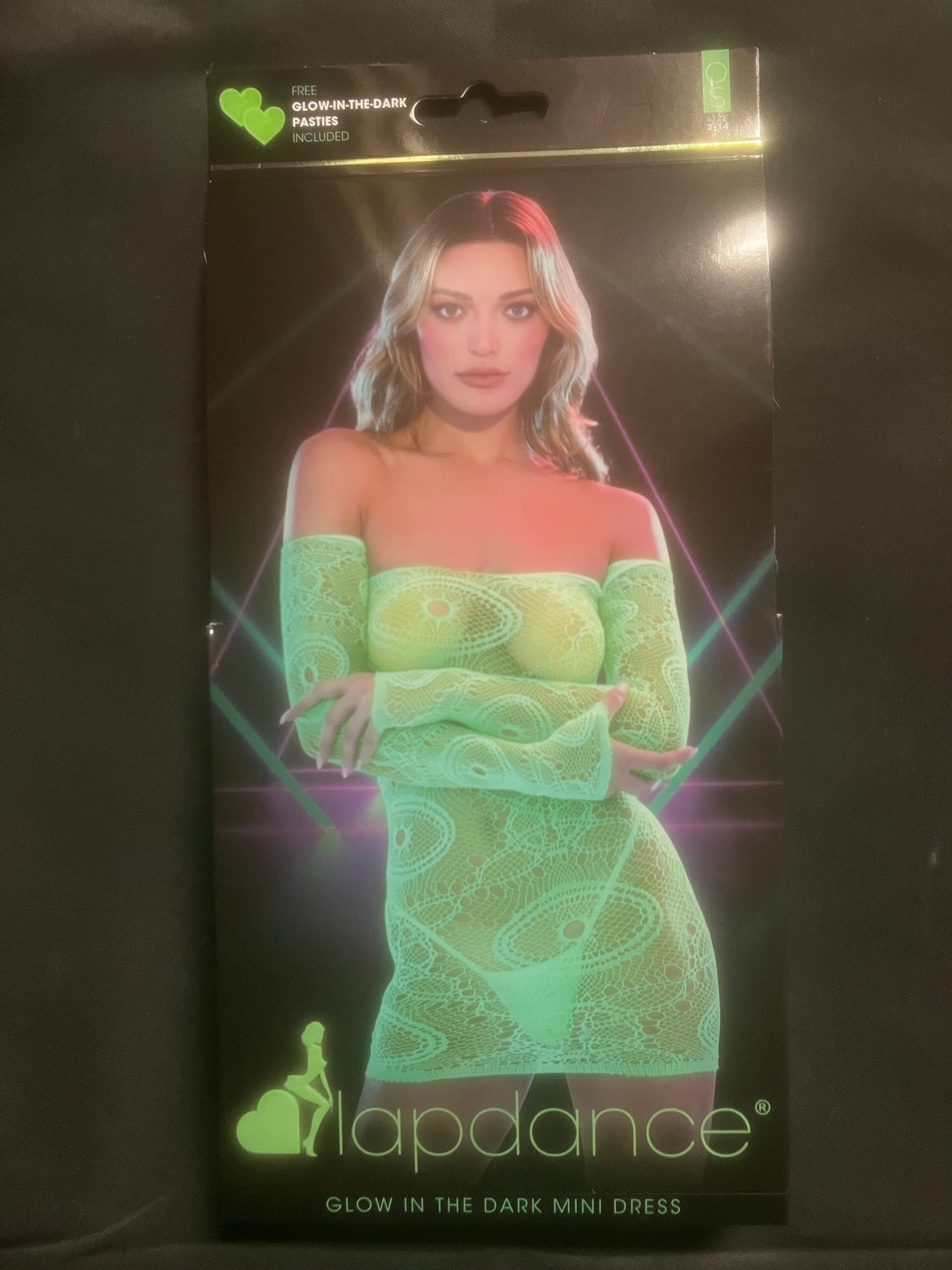 Lapdance GLOW Mini Dress LC-115