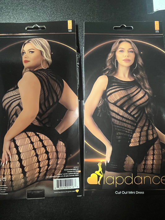 LapDance Cut-Out Minid Dress LC121