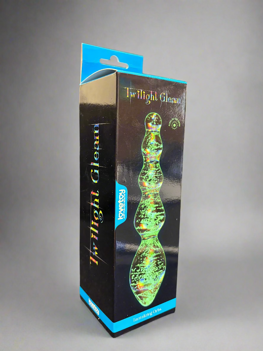 LoveToy Twilight Gleam Glass Toy Tantalizing Orbs Glow-in-Dark