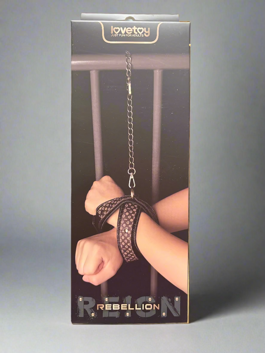 LoveToy Rebellion Reign Crossed Handcuffs