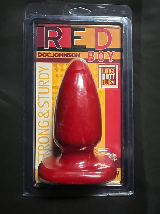 Doc Johnson Red Boy Large Butt Plug