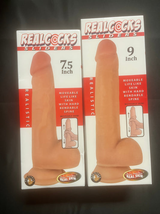 NassToys Real Cocks Realistic Sliders Dildo