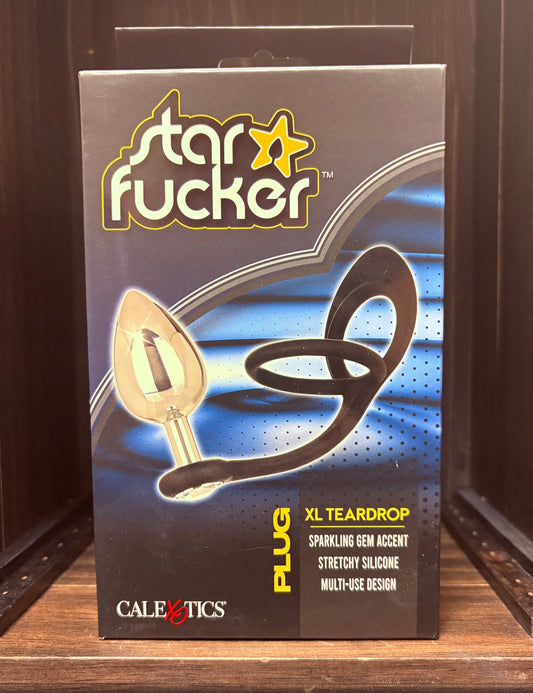 Star F**ker Erection Enhancer and XL Teardrop Plug