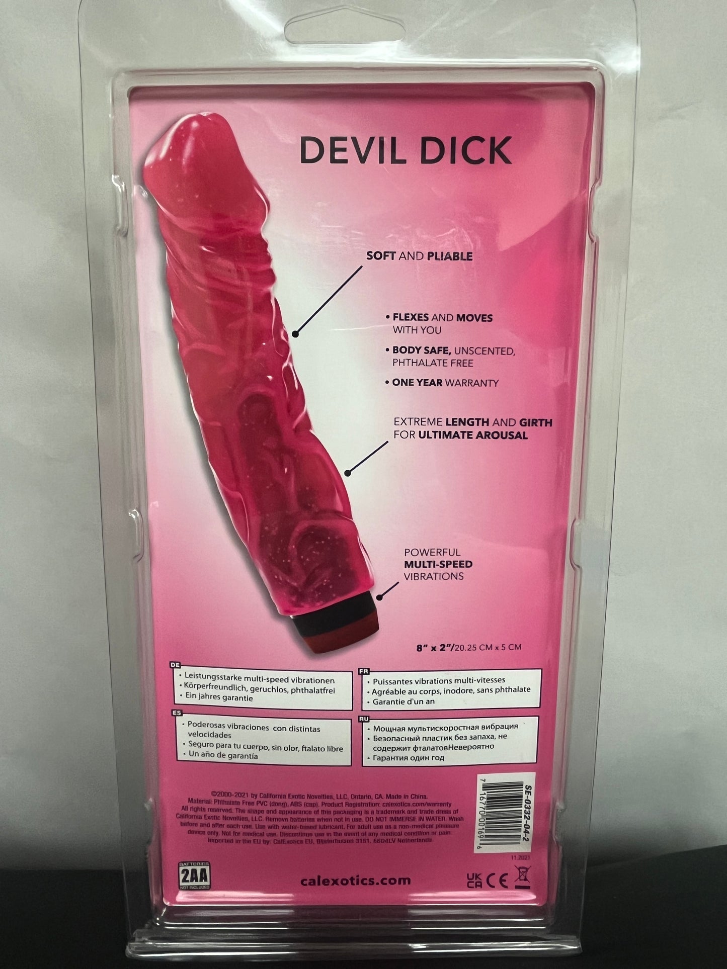 Hot Pinks Devil Dick Vibe