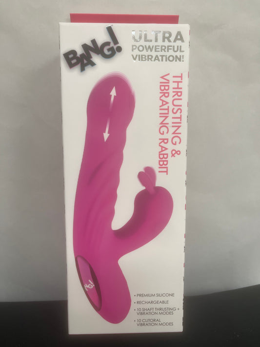 XR Brands Bang! Thrusting & Vibrating Rabbit