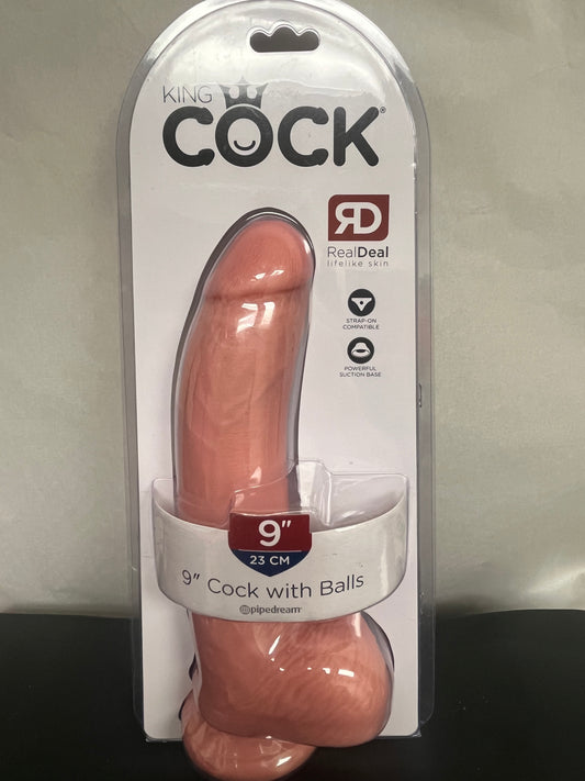 Pipedream King Cock 9 Inch Cock with Balls