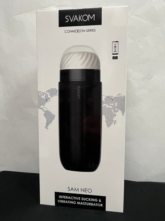 Svakom Sam Neo Interactive Suction & Vibration Masturbator