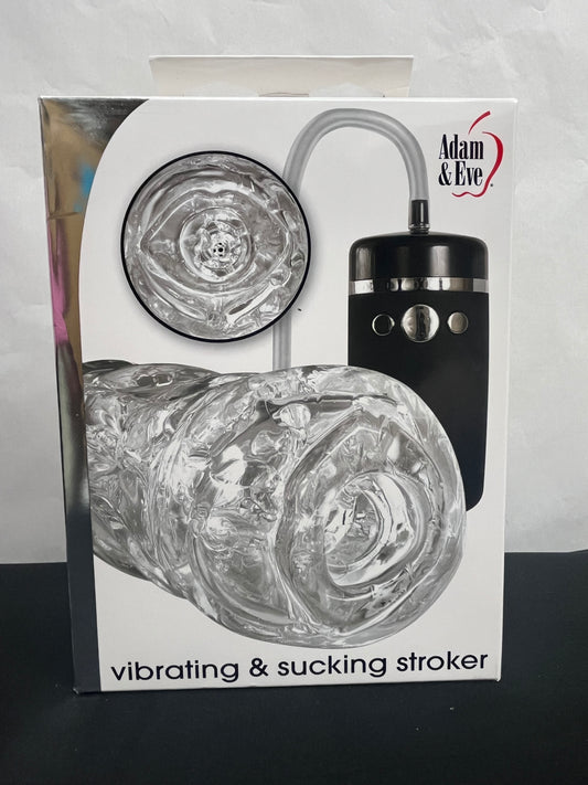 Adam & Eve Vibrating & Sucking Stroker