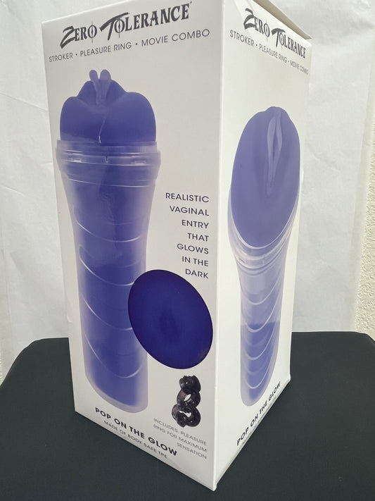 Evolved Novelties Zero Tolerance Pop On The Glow Stroker